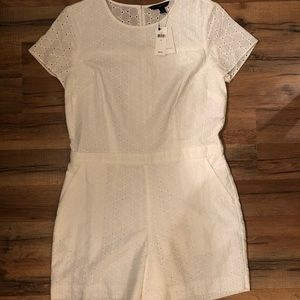 NWT Banana Republic Romper White Eyelet